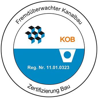Zertifizierung Bau GmbH: Fremdüberwachter Kanalbau - Bernshausen Bau
